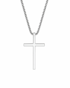 Schlichte Kreuz Halskette