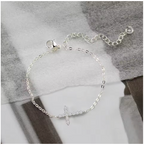 Schlichtes Kreuz Armband